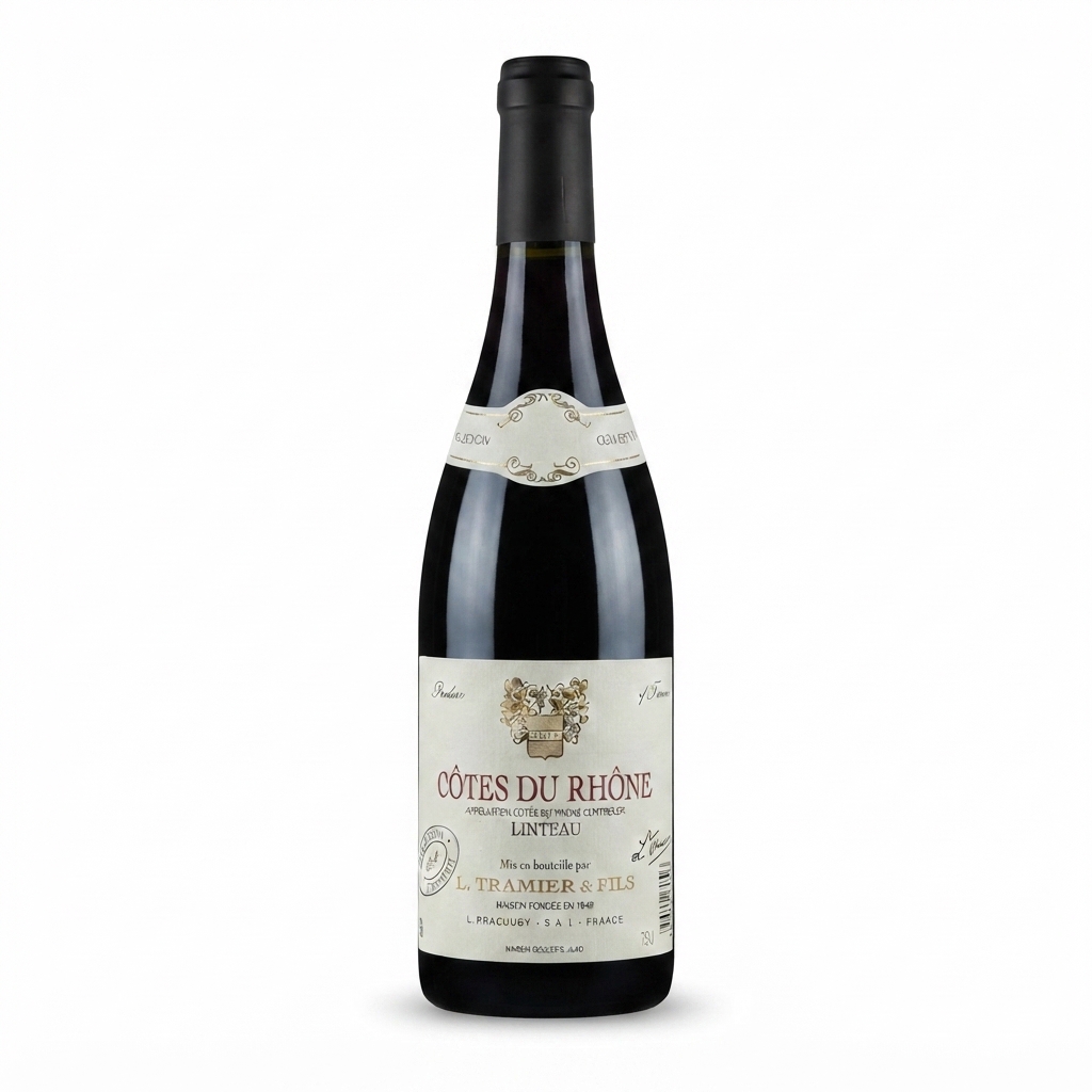 COTES DU RHONE Maison L. Tramier & Fils  AOP - Imagem 1