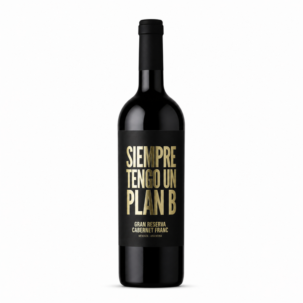 Siempre Tengo Un Plan B Gran Reserva Cabernet Franc